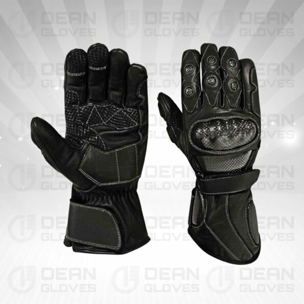 Waterproof 3D Sport Leather Motorbike Gloves