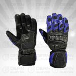 Motorcycle Riding Gloves with Alloy Steel Protection for Racing