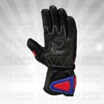 Customized British Racing Motor Bike Gloves
