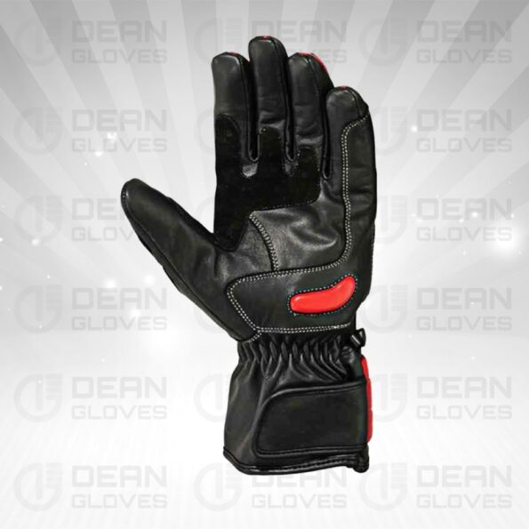 Premium Cowhide Leather Hand Safety Racing Gloves