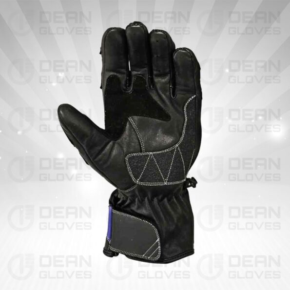 Carbon Fiber Men's Leather Motorbike Racing Gloves